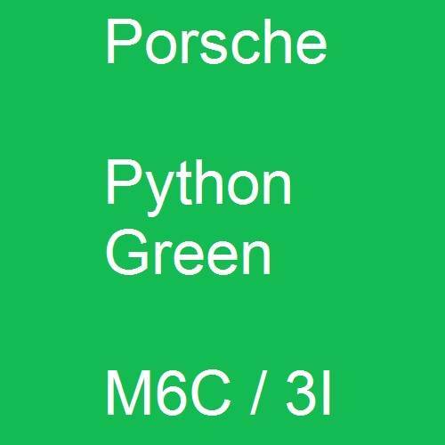 Porsche, Python Green, M6C / 3I.